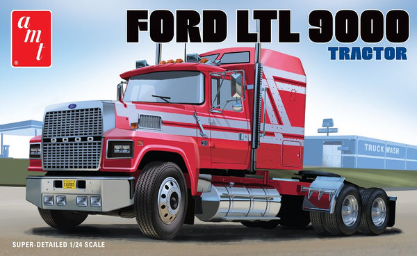 AMT Ford LTL 9000 Semi Tractor 1/24 Model Kit (Level 3)