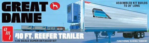 AMT Great Dane 40' Reefer Trailer (Coors) 1/25 Model Kit (Level 2)