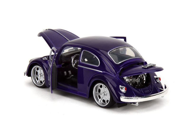 Jada 1/24 "Hollywood Rides" 1959 VW Beetle w/ Wednesday Addams