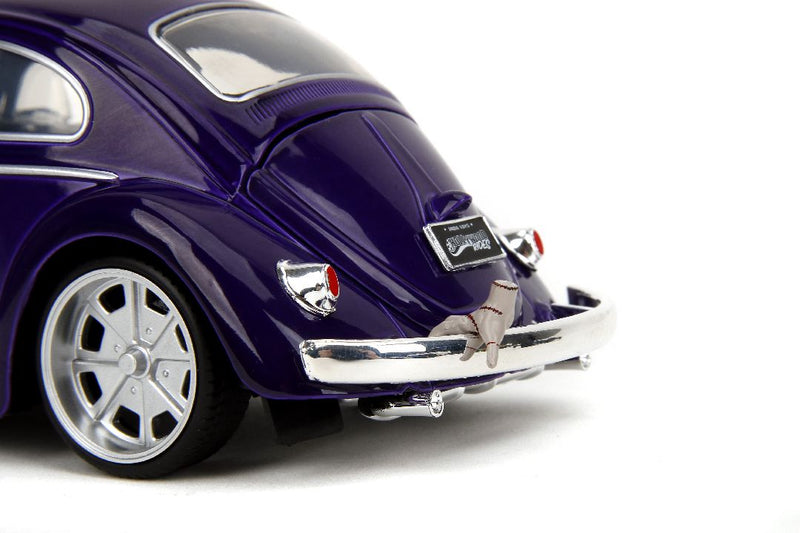 Jada 1/24 "Hollywood Rides" 1959 VW Beetle w/ Wednesday Addams