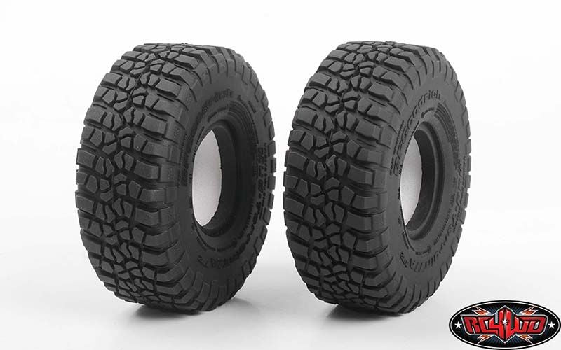 RC4WD 1.55" BFGoodrich M/T T/A KM2 X2S Tires 3.84" OD (2)