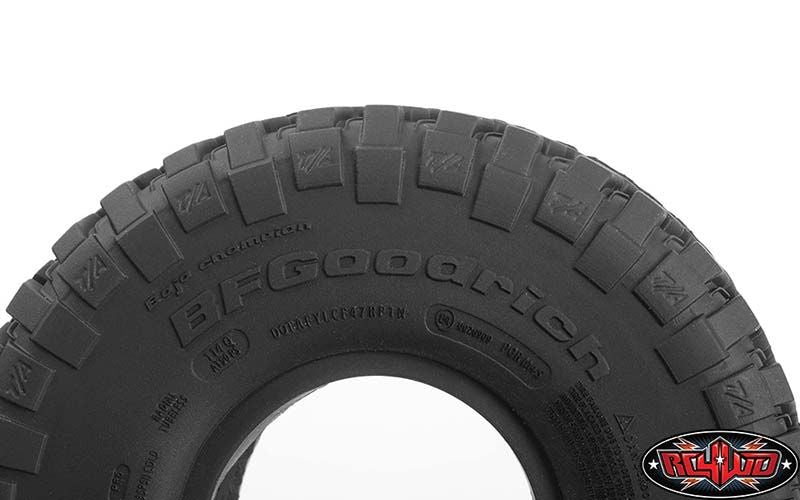 RC4WD 1.55" BFGoodrich M/T T/A KM2 X2S Tires 3.84" OD (2)