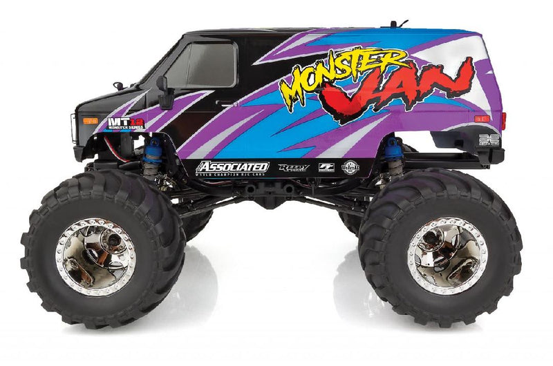 Team Associated MT12 Monster Van RTR LiPo Combo