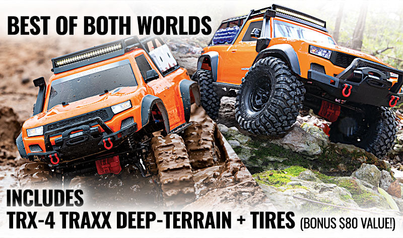 Traxxas TRX-4 with Traxx 1/10 4X4 Extreme-Terrain Truck  Model 82034-4 free shipping across Canada! 🇨🇦
