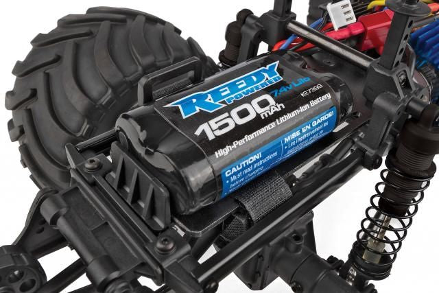 Team Associated 1/12 MT12 Monster Truck Lux 4x4 RTR - Red 40012C