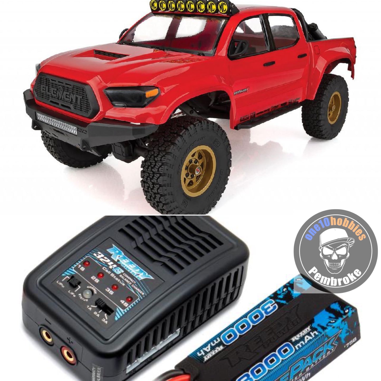 Element RC Enduro Trail Truck Knightwalker Red RTR 40121 Ships free across Canada🇨🇦