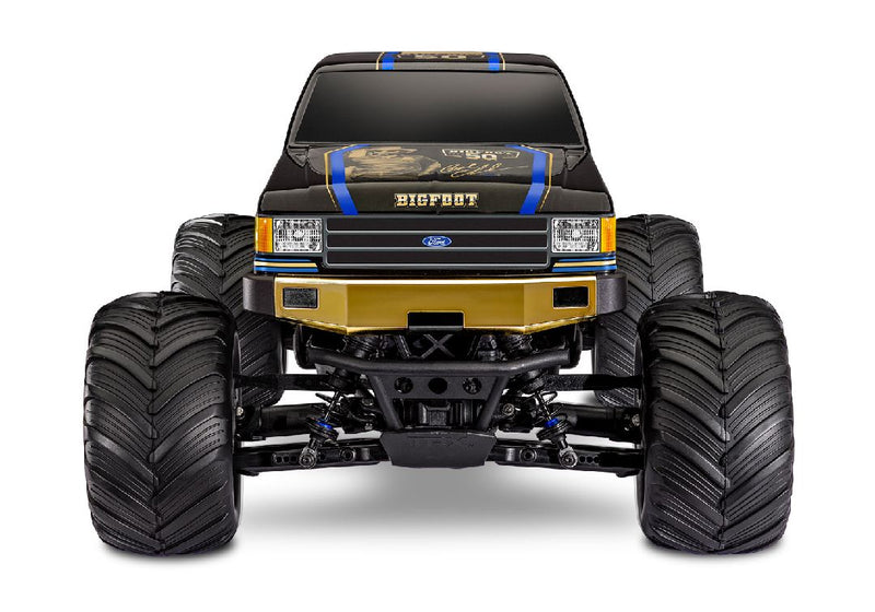 ** pre order** Traxxas Bigfoot 50th Anniversary 4X4 Brushless: 1/10-scale 4WD Monster Truck with TQ™ 2.4GHz Radio System (Includes Battery & Charger) only 2 coming to One10hobbies. Ships free across Canada🇨🇦