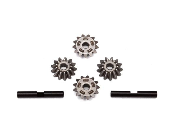 Traxxas Gear set, center differential (output gears (2)/ spider gears (4)/ spider gear shaft (2)) 6783