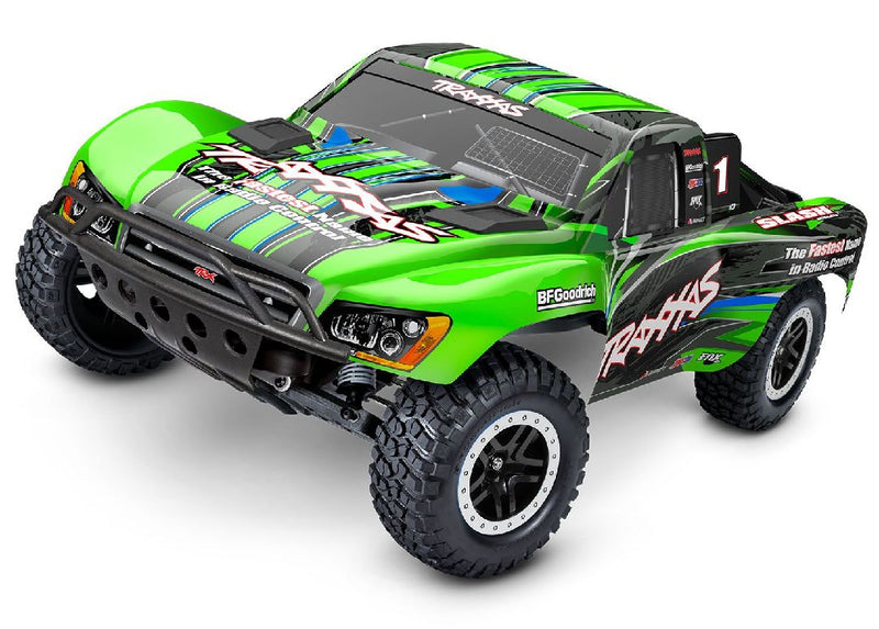 Free LED kit! Traxxas Slash 1/10 Brushless 2WD Short Course Racing Truck RTR with TQ 2.4GHz Radio System, BL-2s ESC (Fwd/Rev) Requires Battery and Charger Model 58134-4