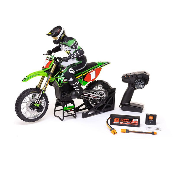 Losi 1/4 Promoto-MX Brushless RTR - Pro Circuit Green  TML06002 Ships free across Canada 🇨🇦