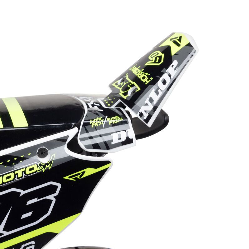 Losi 1/4 Promoto-SM Super Moto Motorcycle RTR - FXR White Ships free across Canada 🇨🇦