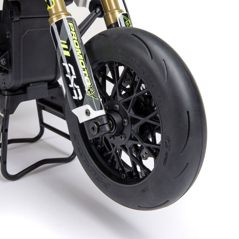 Losi 1/4 Promoto-SM Super Moto Motorcycle RTR - FXR White Ships free across Canada 🇨🇦