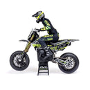 Losi 1/4 Promoto-SM Super Moto Motorcycle RTR - FXR White Ships free across Canada 🇨🇦