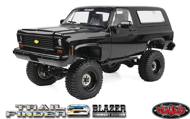 RC4WD 1/10 Trail Finder 2 Chevrolet Blazer 4x4 RTR - Midnight Ships free across Canada 🇨🇦