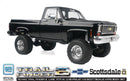 RC4WD 1/10 Trail Finder 2 LWB Chevrolet K10 4x4 RTR - Black Ships free across Canada 🇨🇦