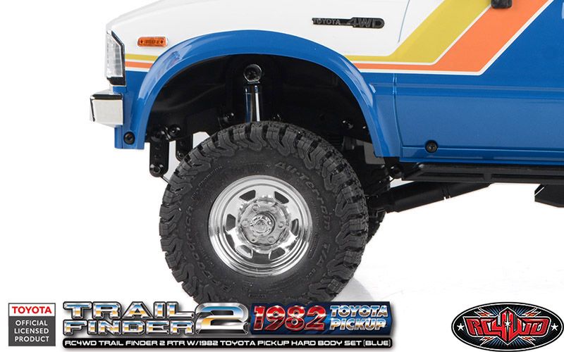 RC4WD 1/10 Trail Finder 2 1982 Toyota Pick-Up 4x4 RTR - Blue Ships free across Canada 🇨🇦