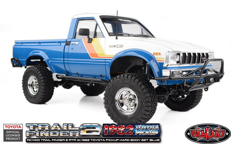 RC4WD 1/10 Trail Finder 2 1982 Toyota Pick-Up 4x4 RTR - Blue Ships free across Canada 🇨🇦