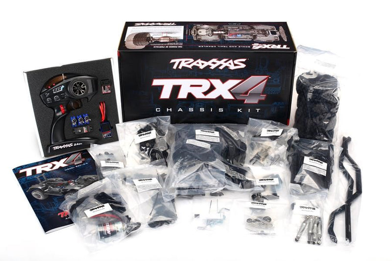 Traxxas TRX4 Unassembled 1/10 Crawler Kit, XL-5 HV, Titan 21T Model 82016-4