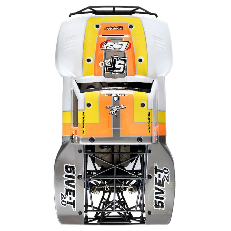 Losi 1/5 5IVE-T 2.0 V2 Gas 4x4 BND - Grey/Blue/White. Free shipping across Canada 🇨🇦 Special order and not stocked at warehouse. Can take up to 4 weeks.