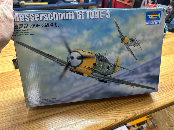 Trumpeter 1/32 Messerschmitt Bf 109E-3