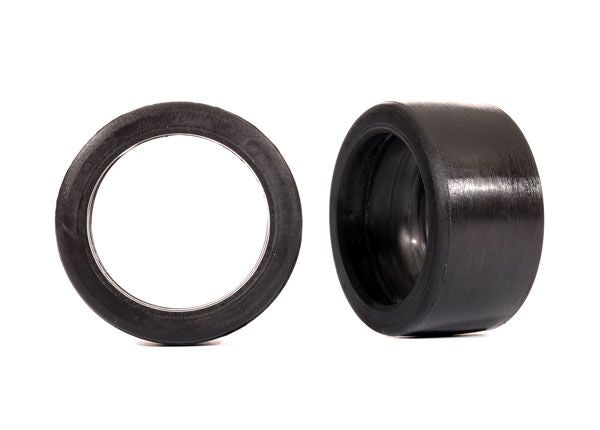 Traxxas Tires, Rubber (2) (Fits Traxxas TRA7775X Wheelie Bar Wheels