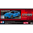 Tamiya Porsche 911 GT3 (992) TT02 RC TAM 58712-600 includes torque tuned motor.