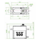 Reefs RAW500 Brass Edition - Servo Programmable