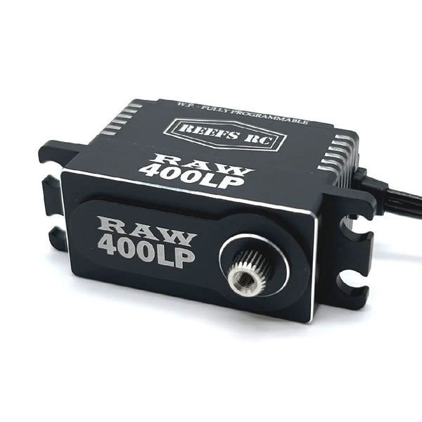 Reefs RAW400 LP Submarine Servo - 460oz 0.065sec@8.4V-Blk ** Special order. Takes up to 4 weeks**