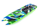 Traxxas Hull, DCB M41, Green Graphics (Fully Assembled) ** Special order. Can take 4 weeks to arrive**