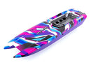 Traxxas Hull, DCB M41, Purple Graphics (Fully Assembled) ** Special order. Can take up to 4 weeks to arrive.**