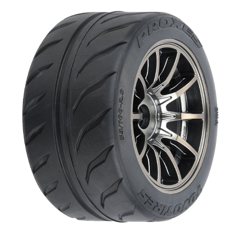 Pro-Line Toyo Proxes F/R 2.9" BELTED MTD 17mm Spectre (2) ** special order, takes up to 4 weeks**