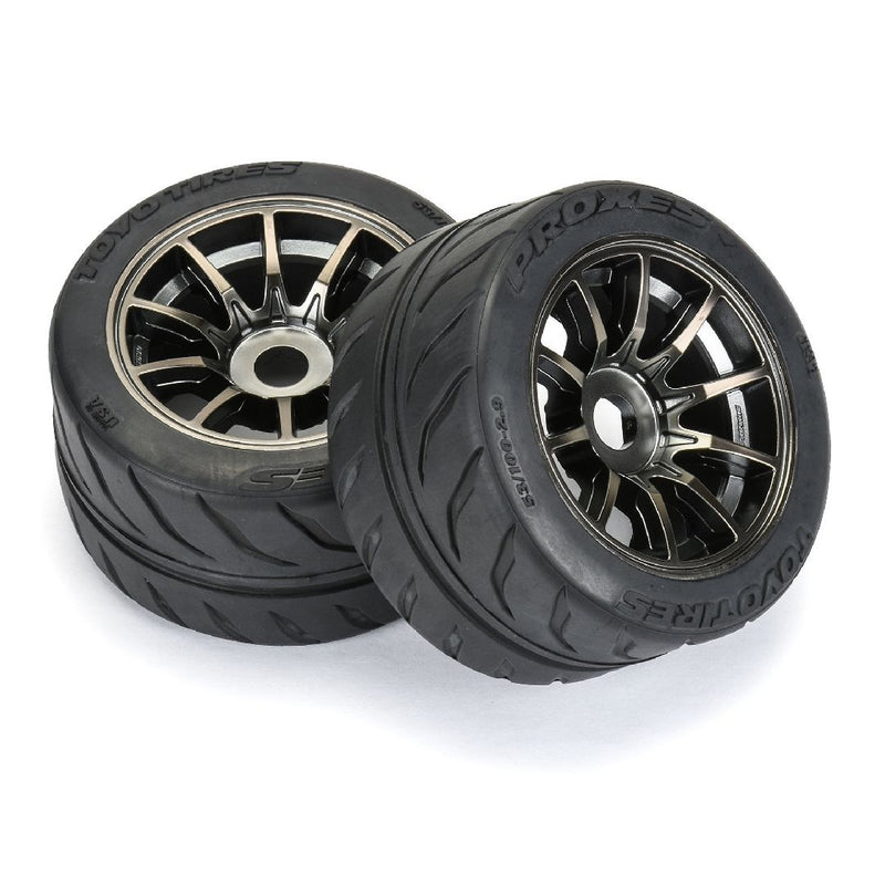 Pro-Line Toyo Proxes F/R 2.9" BELTED MTD 17mm Spectre (2) ** special order, takes up to 4 weeks**