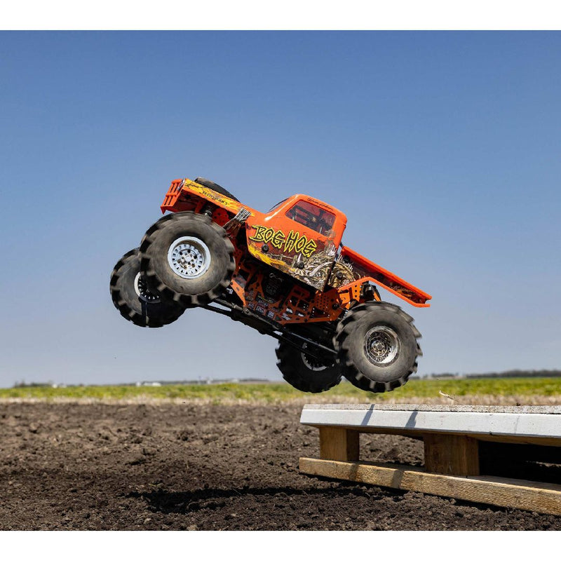 Losi 1/8 LMT Bog Hog Mega Truck Brushless 4X4 RTR - Orange **Ships free across Canada 🇨🇦**