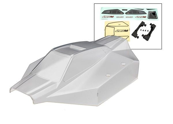 Traxxas Body, Jato® 4X4 Brushless (clear, requires painting)