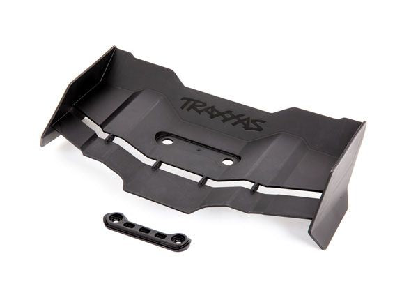 Traxxas Wing/ wing washer Black.