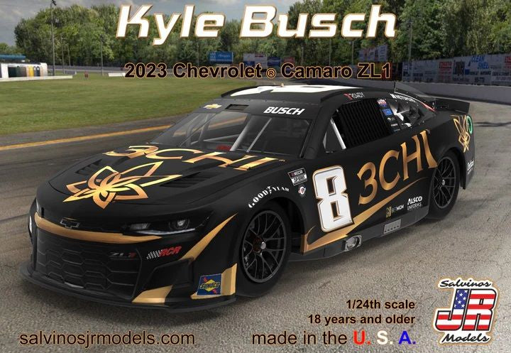 Salvinos JR 1/24 R.Childress Racing Kyle Busch 2023 Camaro ZL1