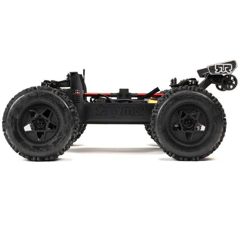 Arrma 1/8 NOTORIOUS BL-6s 4x4 Stunt Truck RTR - Black