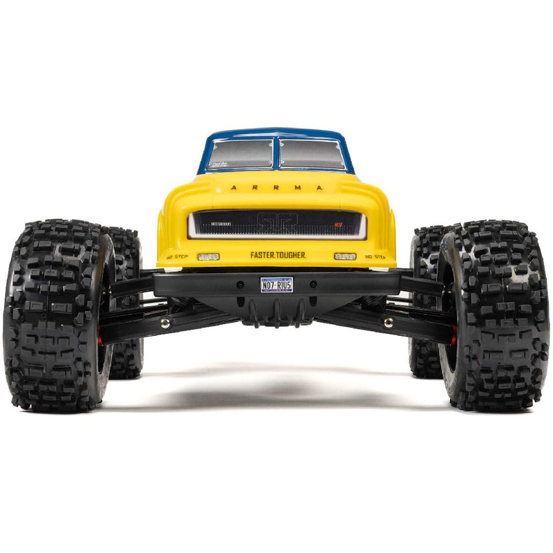 Arrma 1/8 NOTORIOUS BL-6s 4x4 Stunt Truck RTR - Blue