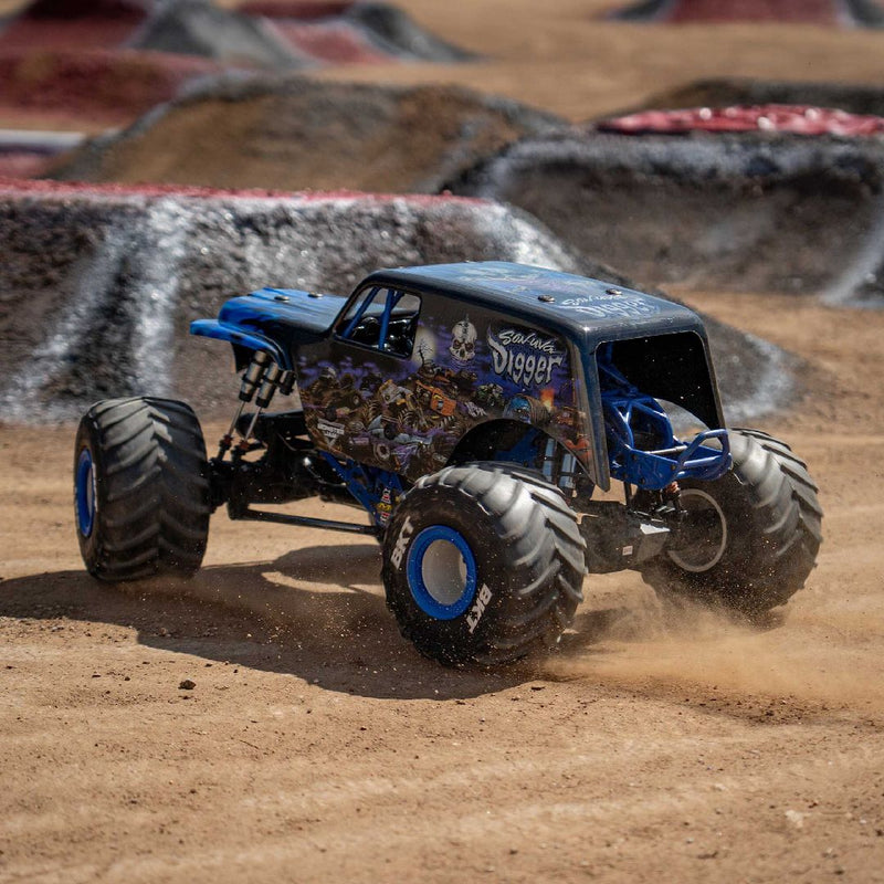 Losi 1/8 LMT 2.0 Brushless 4x4 RTR - Son-Uva Digger Monster truck Blue. **Special order** ships free across Canada 🇨🇦