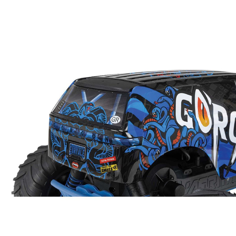 Arrma 1/10 GORGON 2wd RTR Brushed Monster Truck - Blue **Ships free across Canada 🇨🇦