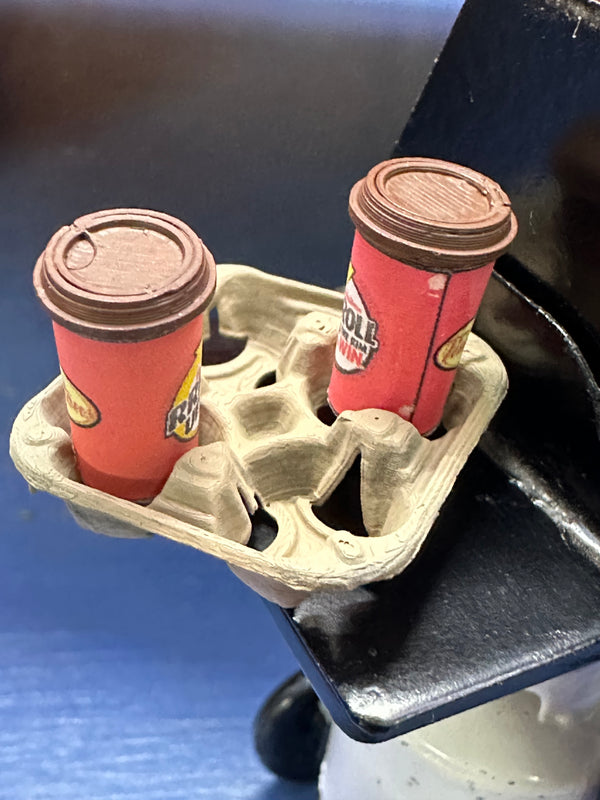 1/10 Scale Coffee Cup Tray by True North Rc