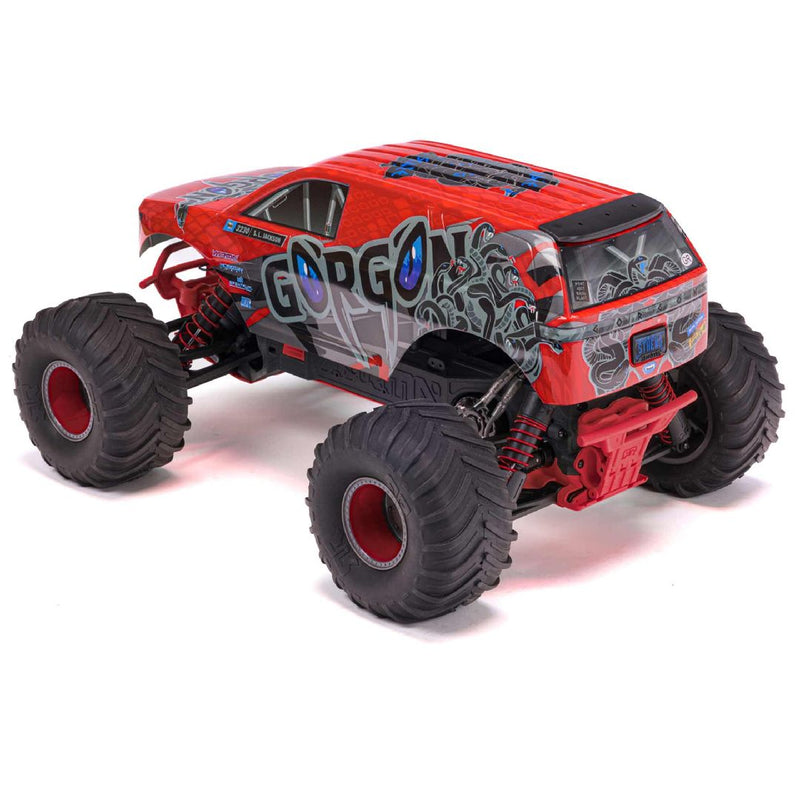 Arrma 1/10 GORGON 2wd Monster Truck RTR - Red