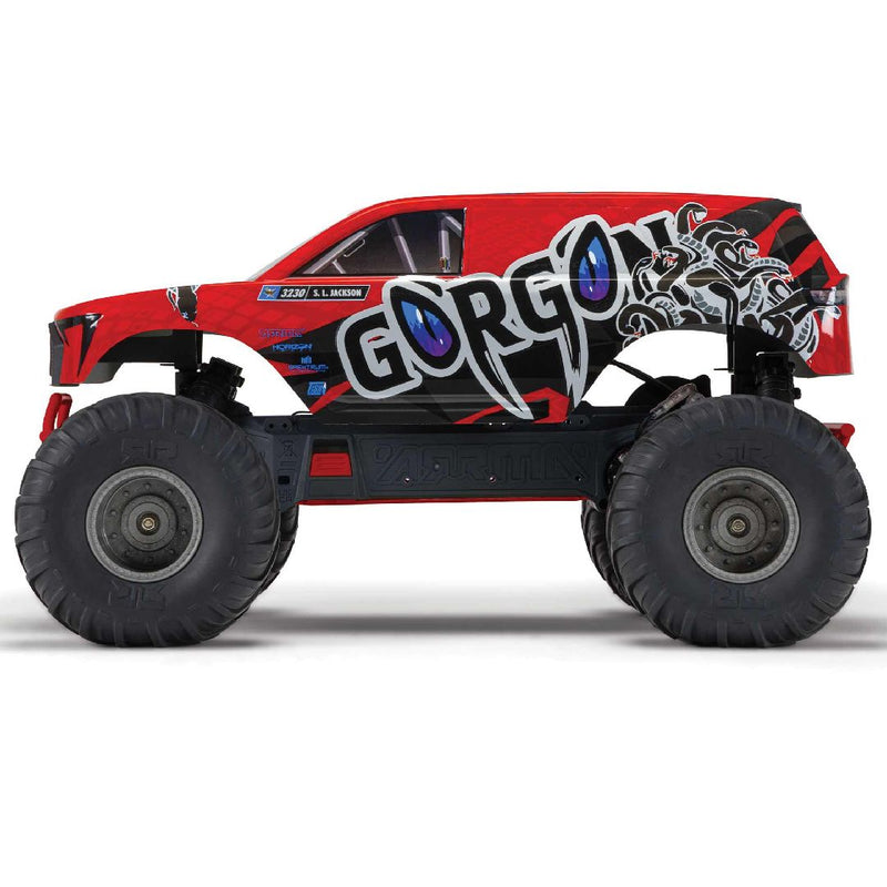 Arrma 1/10 GORGON 2wd Monster Truck RTR - Red