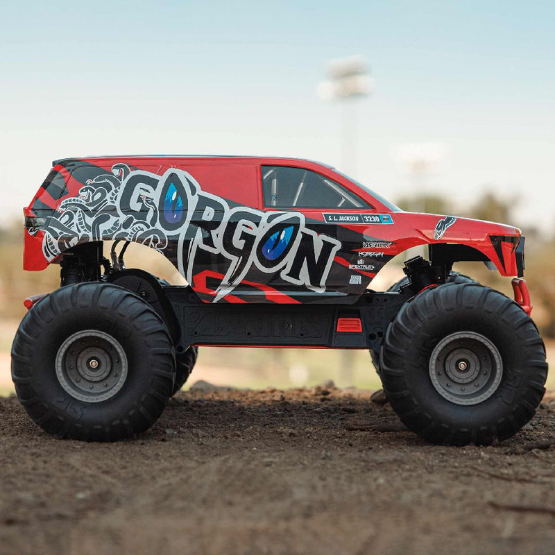 Arrma 1/10 GORGON 2wd Monster Truck RTR - Red