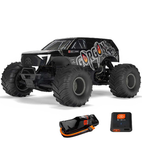 Arrma 1/10 GORGON 2wd Monster Truck RTA Kit - Gun Metal