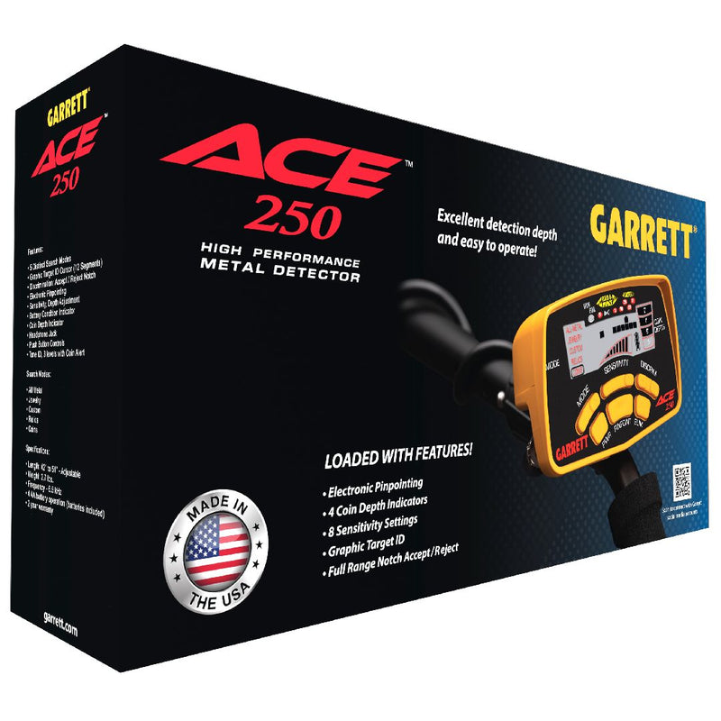 Garrett ACE 250 Metal Detector. **Free shipping across Canada🇨🇦