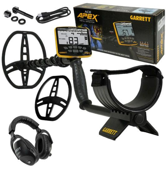Garrett ACE APEX Metal Detector Raider Searchcoil & Headphones. **Special order** 4 to 6 week delivery time. free shipping across Canada 🇨🇦