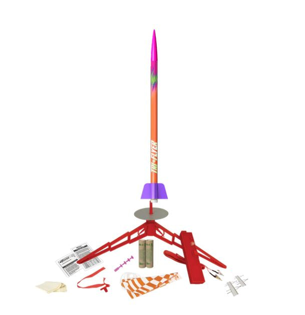 Estes Rockets Tri-Flyer Stem Kit - Beginner