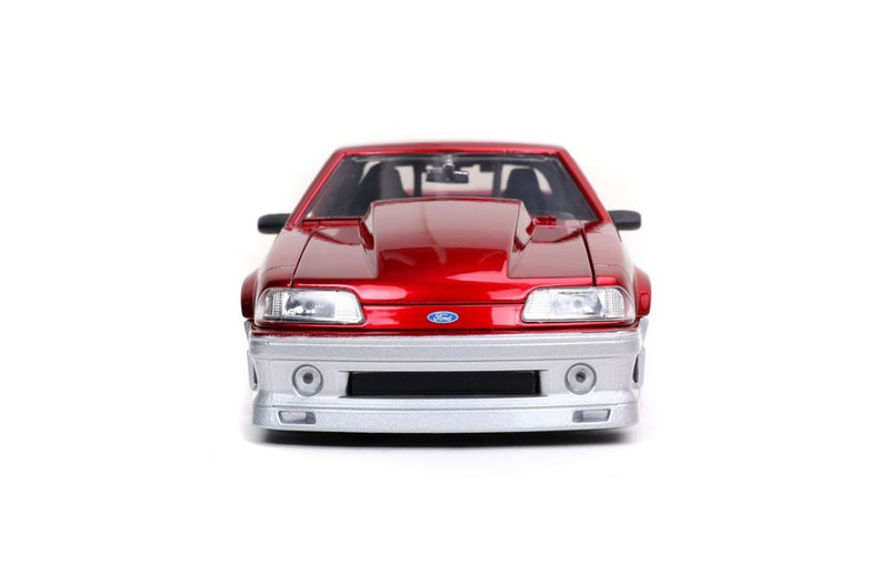 Jada 1/24 "BIGTIME Muscle" 1989 Ford Mustang GT - Candy Red. ** Special Order ** 4 to 6 week delivery time.