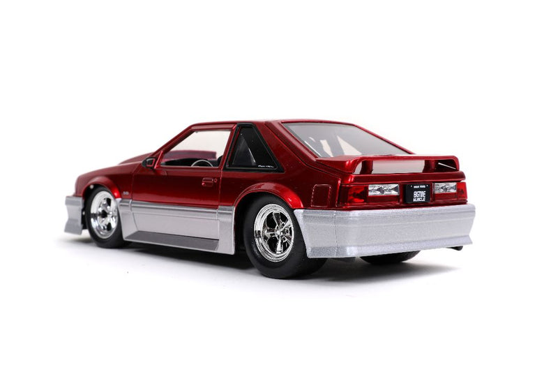 Jada 1/24 "BIGTIME Muscle" 1989 Ford Mustang GT - Candy Red. ** Special Order ** 4 to 6 week delivery time.